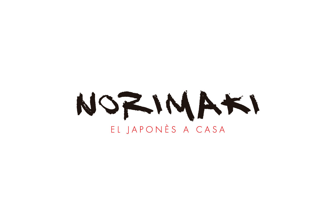 Disseny del logotip inspirat en la cal·ligrafia japonesa.