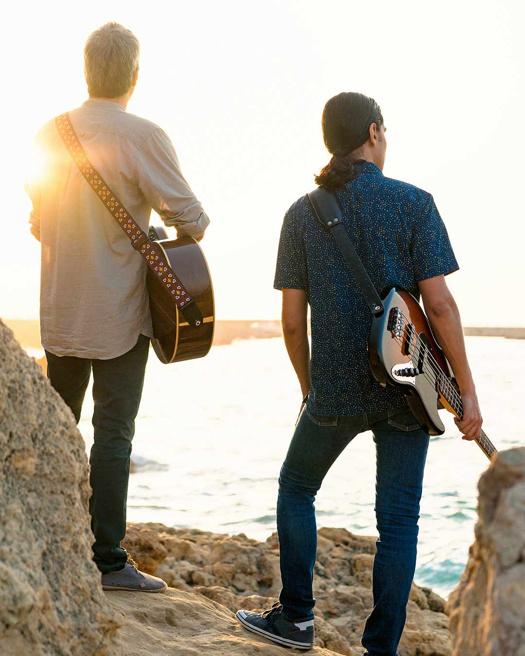 Sessió de fotografia promocional per al grup de música, Tres.